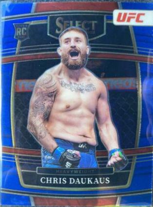 Chris Daukaus 2022 Panini Select UFC Concourse #79 Blue