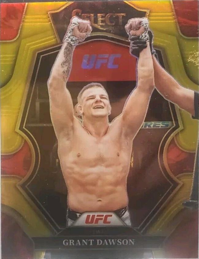 Grant Dawson 2023 Panini Select UFC Premier Level #172 Gold