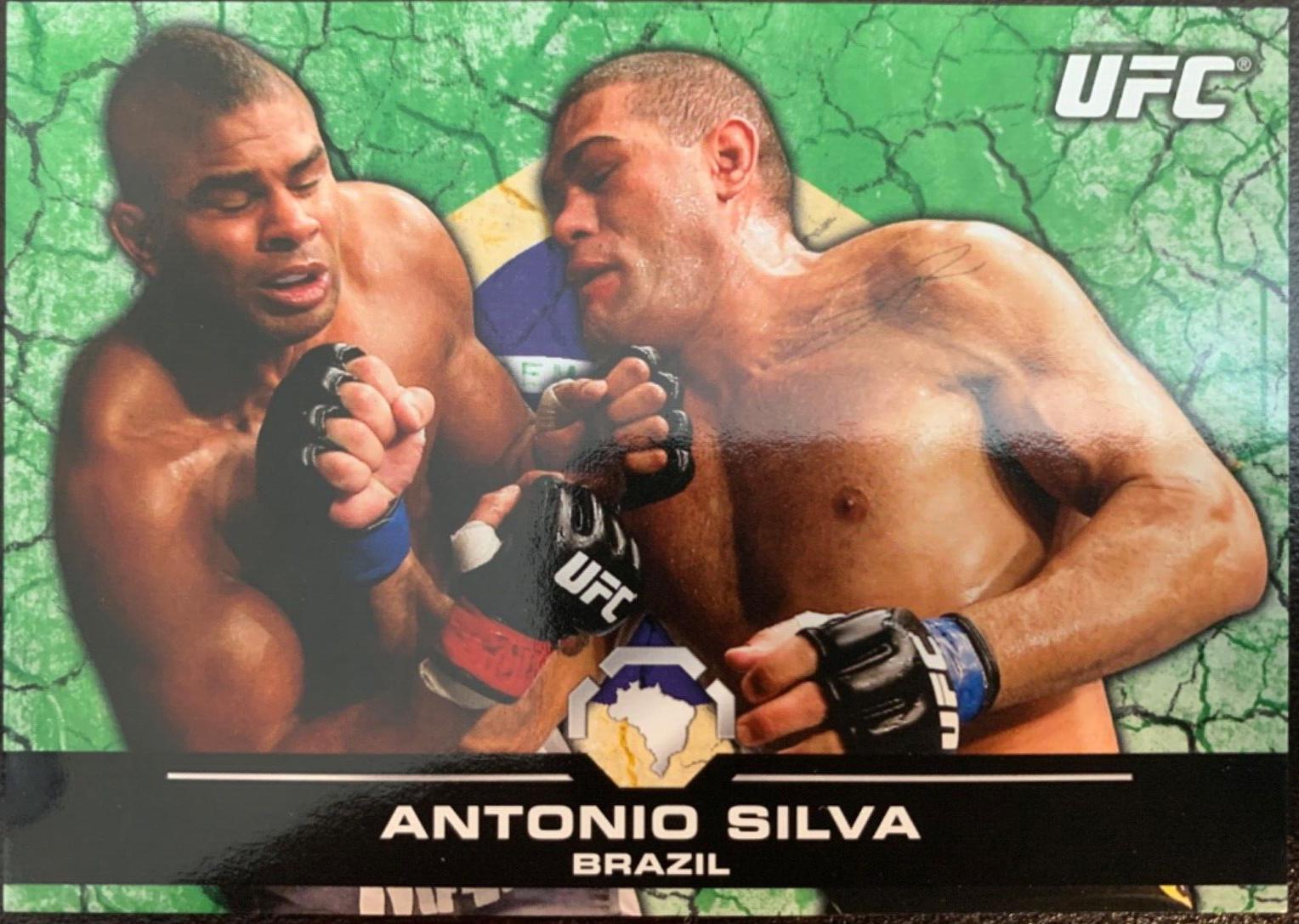 Antonio Silva 2013 Topps UFC Bloodlines Base #34 Flag