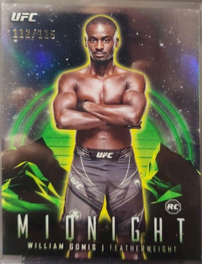 William Gomis 2024 Topps Midnight UFC Base #74 Morning
