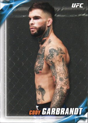 Cody Garbrandt 2019 Topps UFC Knockout Base #52 Red
