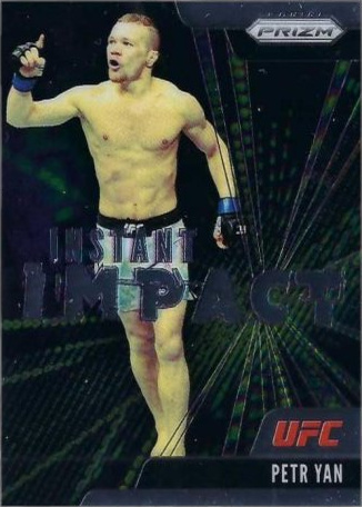 Petr Yan 2021 Panini Prizm UFC Instant Impact #1 Black