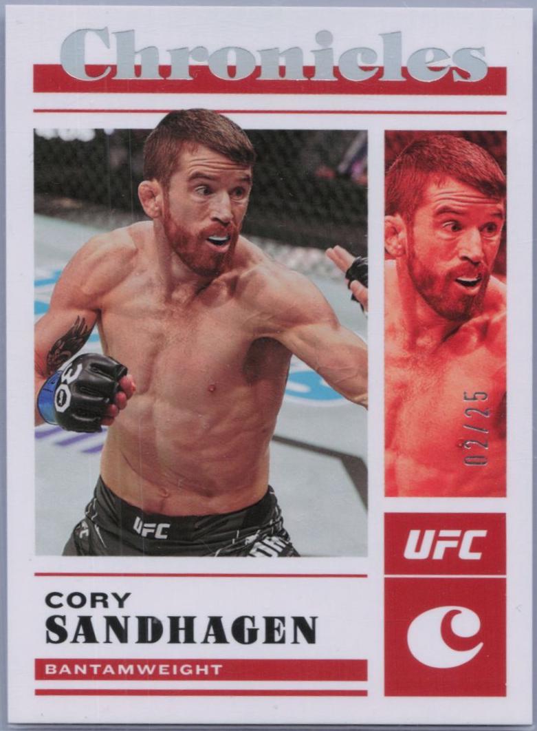 Cory Sandhagen 2023 Panini Chronicles UFC Base Chronicles #30 Silver
