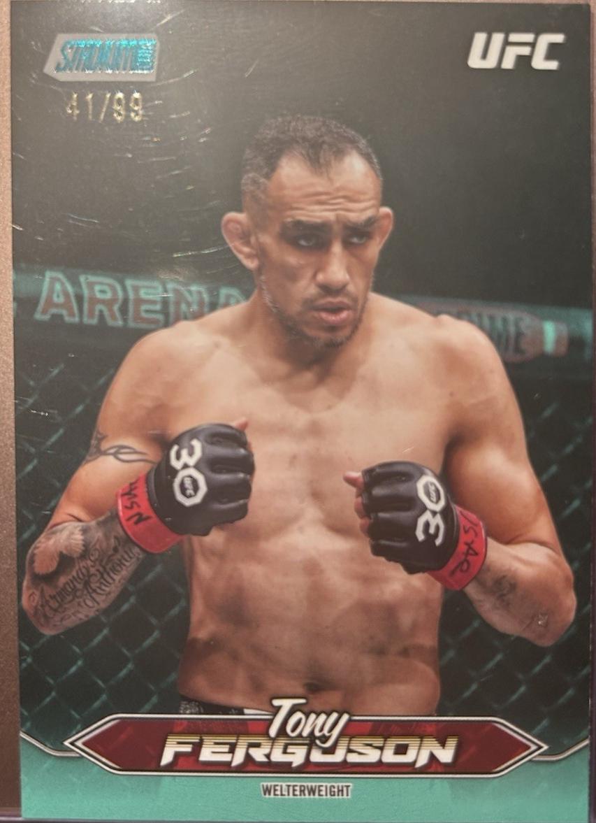 Tony Ferguson 2025 Topps Stadium Club UFC Base #181 Teal