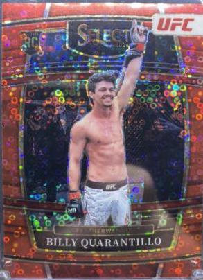 Billy Quarantillo 2022 Panini Select UFC Concourse #13 Red Disco