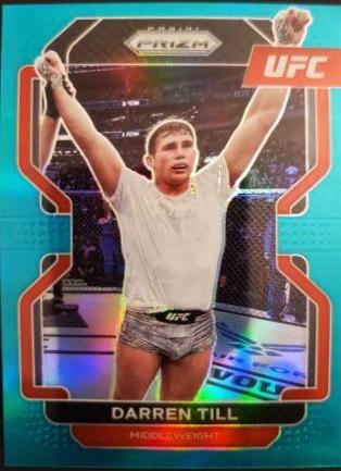 Darren Till 2022 Panini Prizm UFC Base #181 Teal
