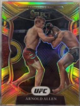 Arnold Allen 2021 Panini Select UFC Concourse #76 Gold