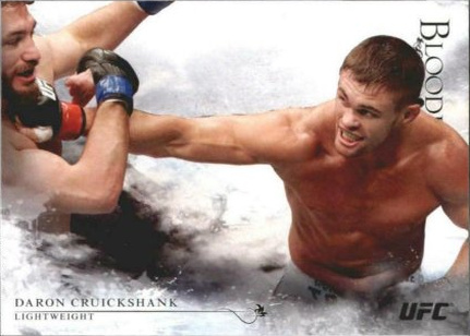 Daron Cruickshank 2014 Topps UFC Bloodlines Base #33 Flag
