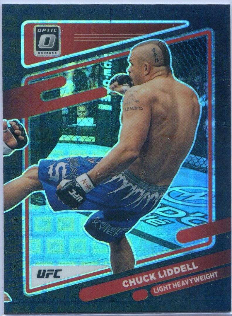 Chuck Liddell 2022 Panini Donruss Optic UFC Base #17 Black Pandora