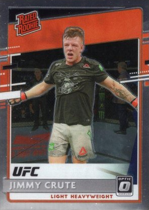 Jimmy Crute 2021 Panini Chronicles UFC Base Optic Rated Rookies #207 Asia