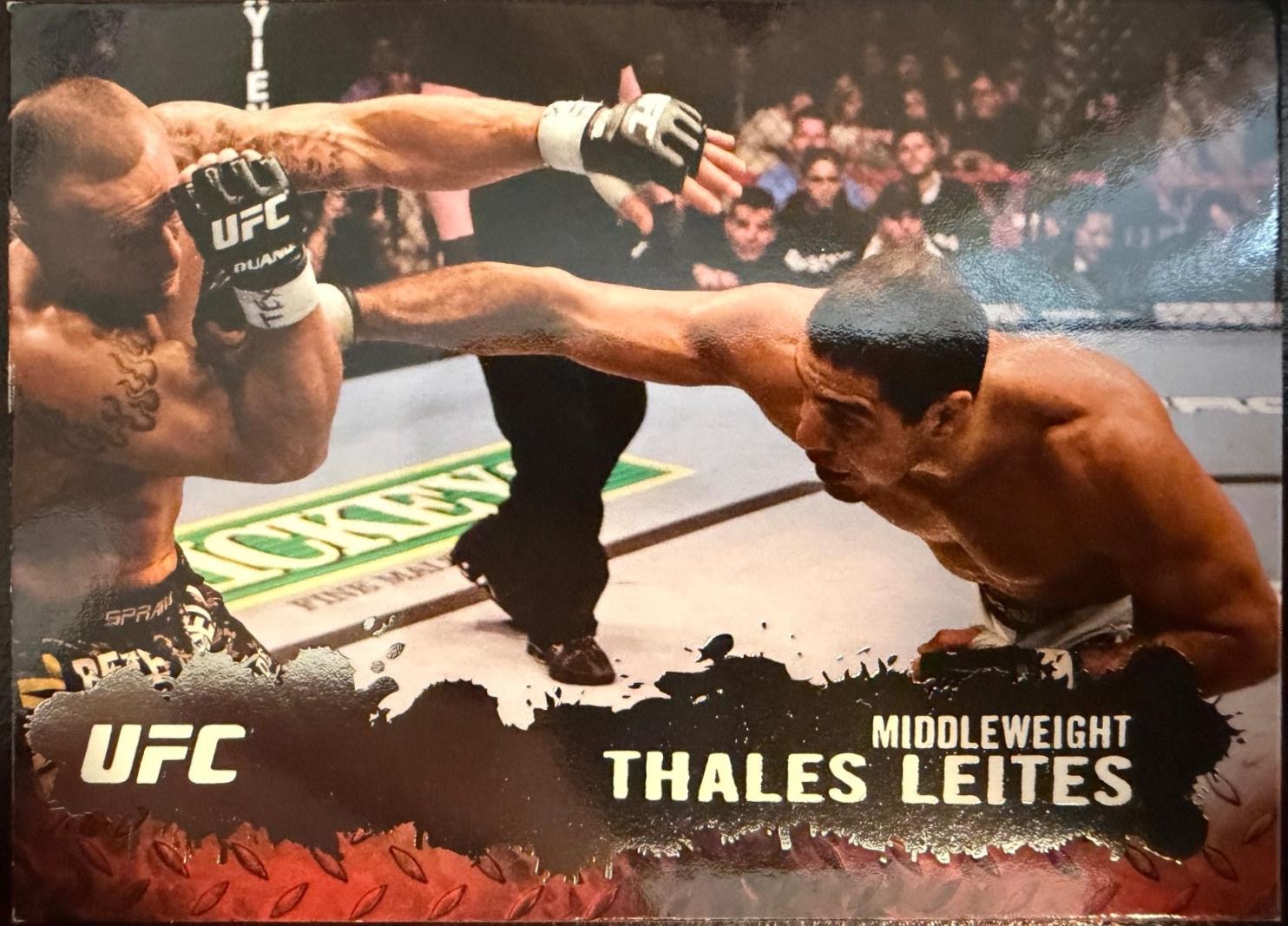 Thales Leites 2009 Topps UFC Round 2 Base #63 Silver