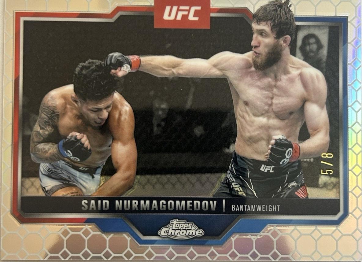 Said Nurmagomedov 2025 Topps Chrome UFC Base #84 OctaFractor