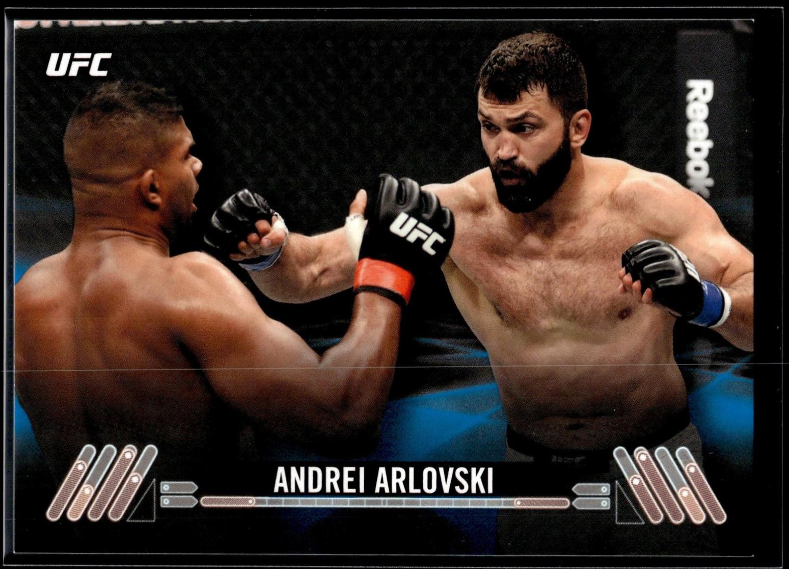 Andrei Arlovski 2017 Topps UFC Knockout Base #80 Blue