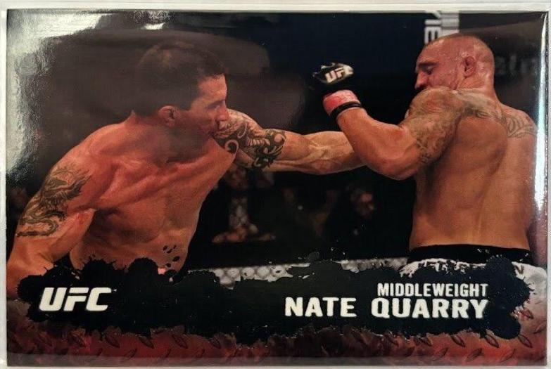 Nate Quarry 2009 Topps UFC Round 2 Base #20 Silver