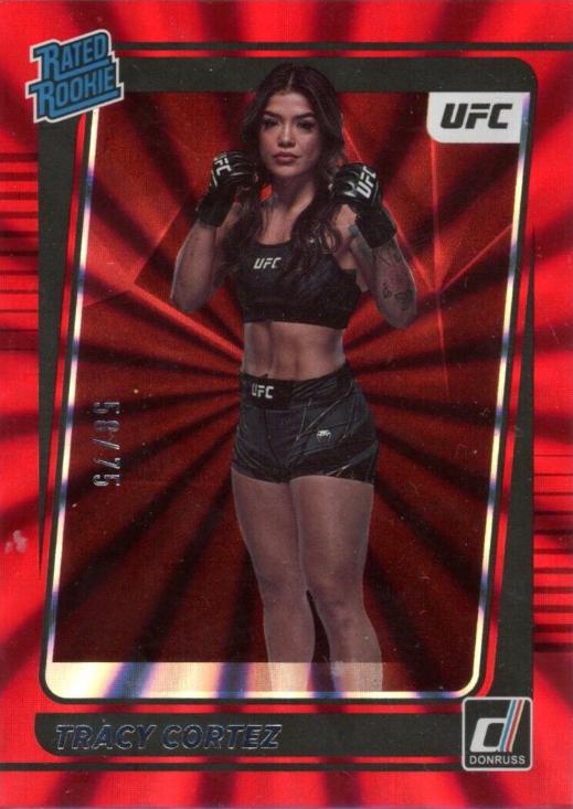 Tracy Cortez 2022 Panini Donruss UFC Base #210 Red