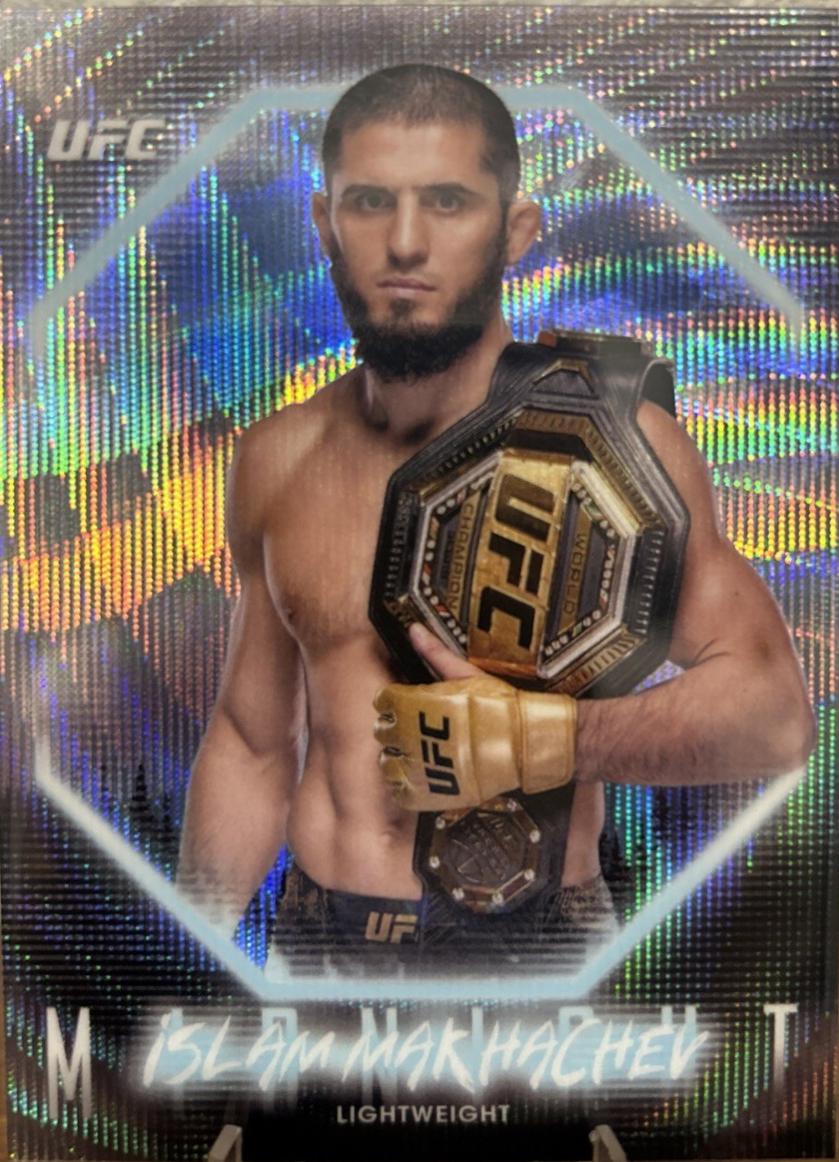 Islam Makhachev 2025 Topps Midnight UFC Base #19 Moon Beam