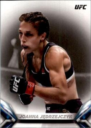 Joanna Jędrzejczyk 2018 Topps UFC Knockout Base #2 SP