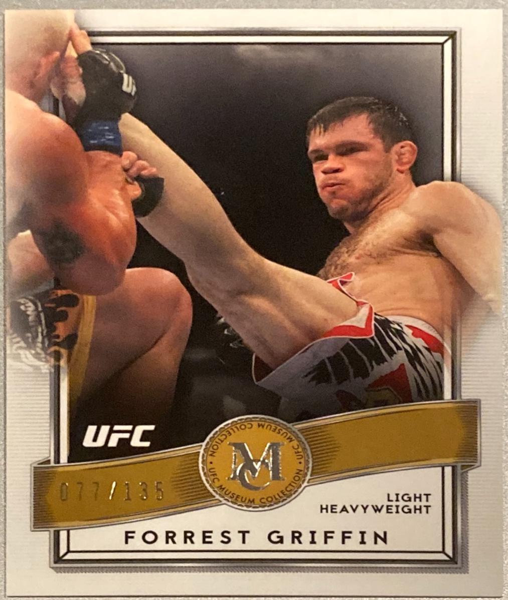 Forrest Griffin 2016 Topps UFC Museum Collection Base #24 Copper