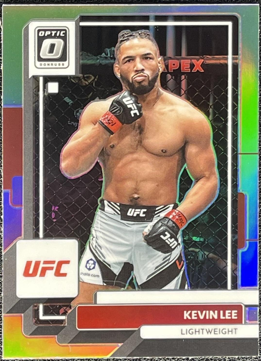 Kevin Lee 2023 Panini Donruss Optic UFC Base #19 Holo