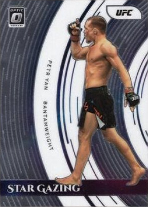 Petr Yan 2022 Panini Donruss Optic UFC Star Gazing #9 Pink