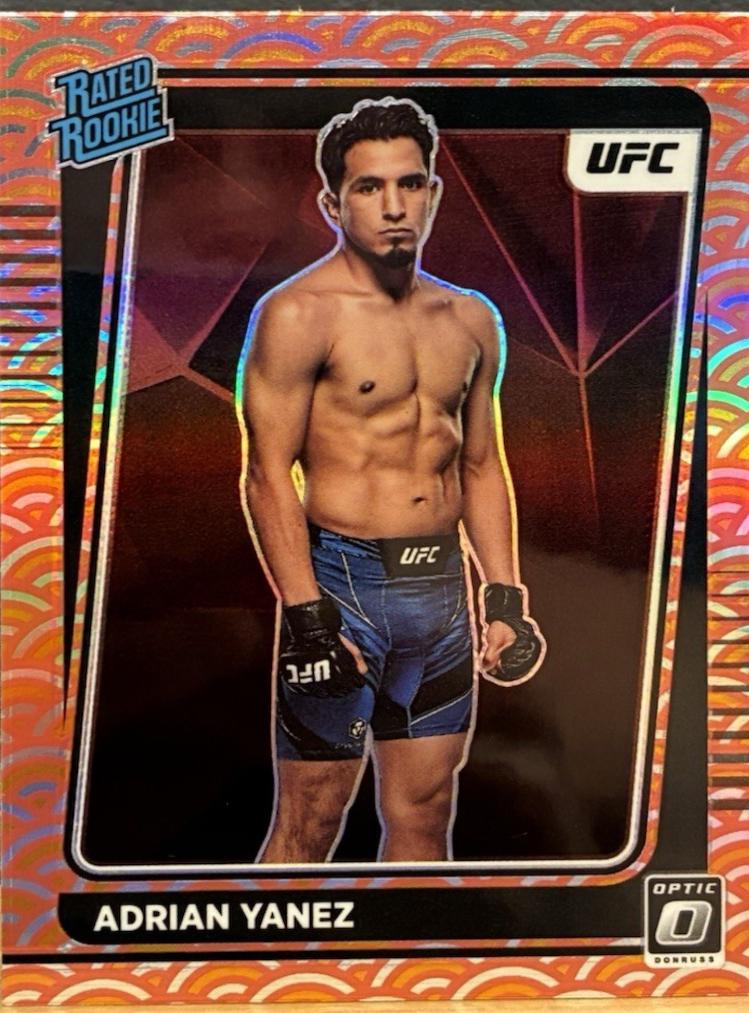 Adrian Yanez 2022 Panini Donruss Optic UFC Base #105 Photon