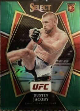 Dustin Jacoby 2022 Panini Select UFC Premier Level #189 Green