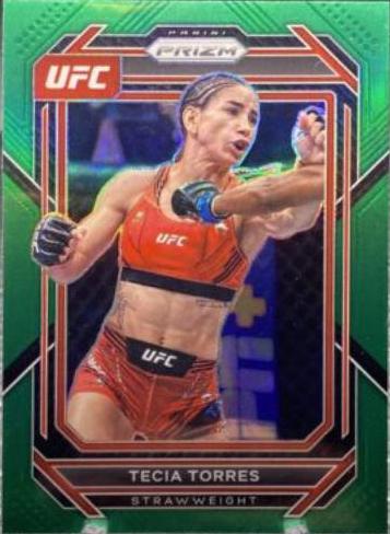 Tecia Pennington 2023 Panini Prizm UFC Base #128 Green