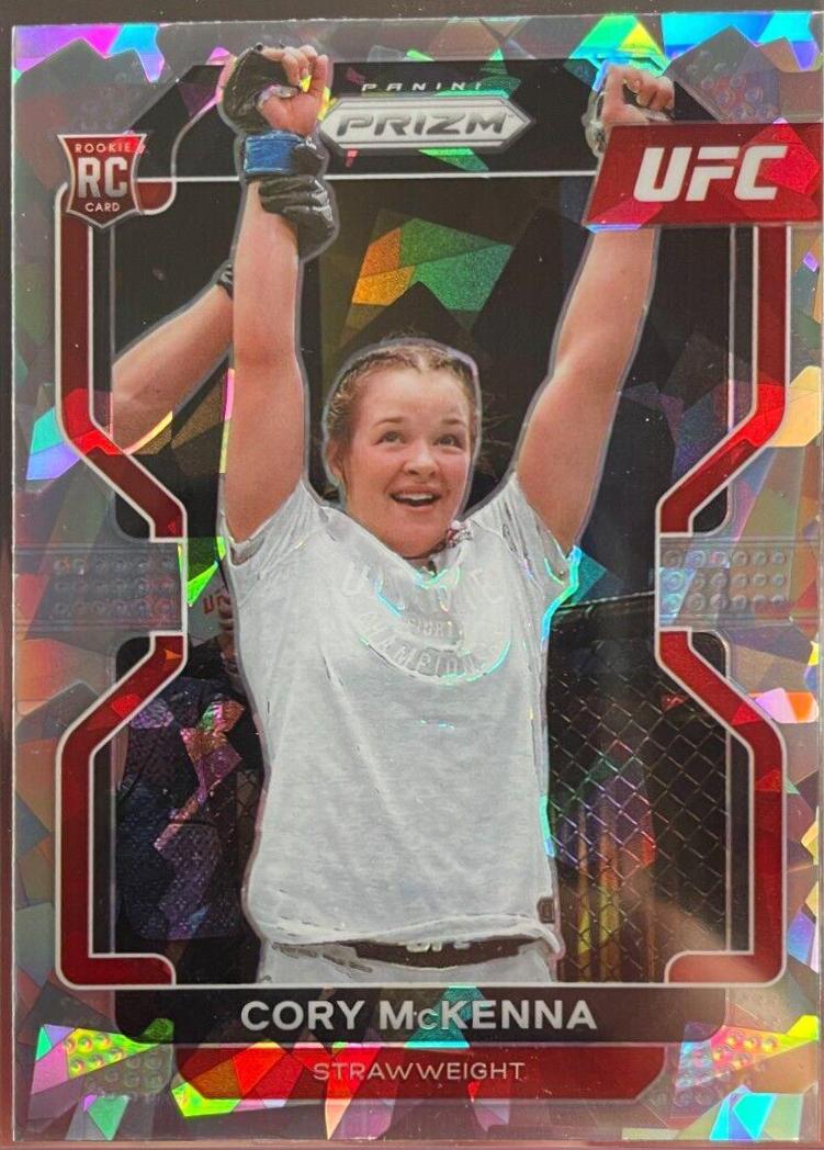 Cory McKenna 2022 Panini Prizm UFC Base #131 Ice