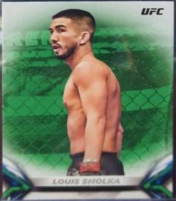 Louis Smolka 2018 Topps UFC Knockout Base #28 Green
