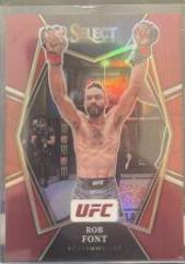 Rob Font 2022 Panini Select UFC Premier Level #122 Maroon