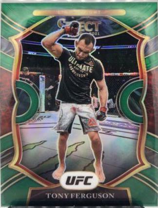Tony Ferguson 2021 Panini Select UFC Concourse #91 Green