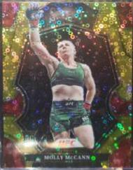 Molly McCann 2023 Panini Select UFC Premier Level #177 Gold Disco