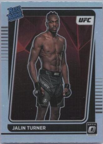 Jalin Turner 2022 Panini Donruss Optic UFC Base #114 Holo