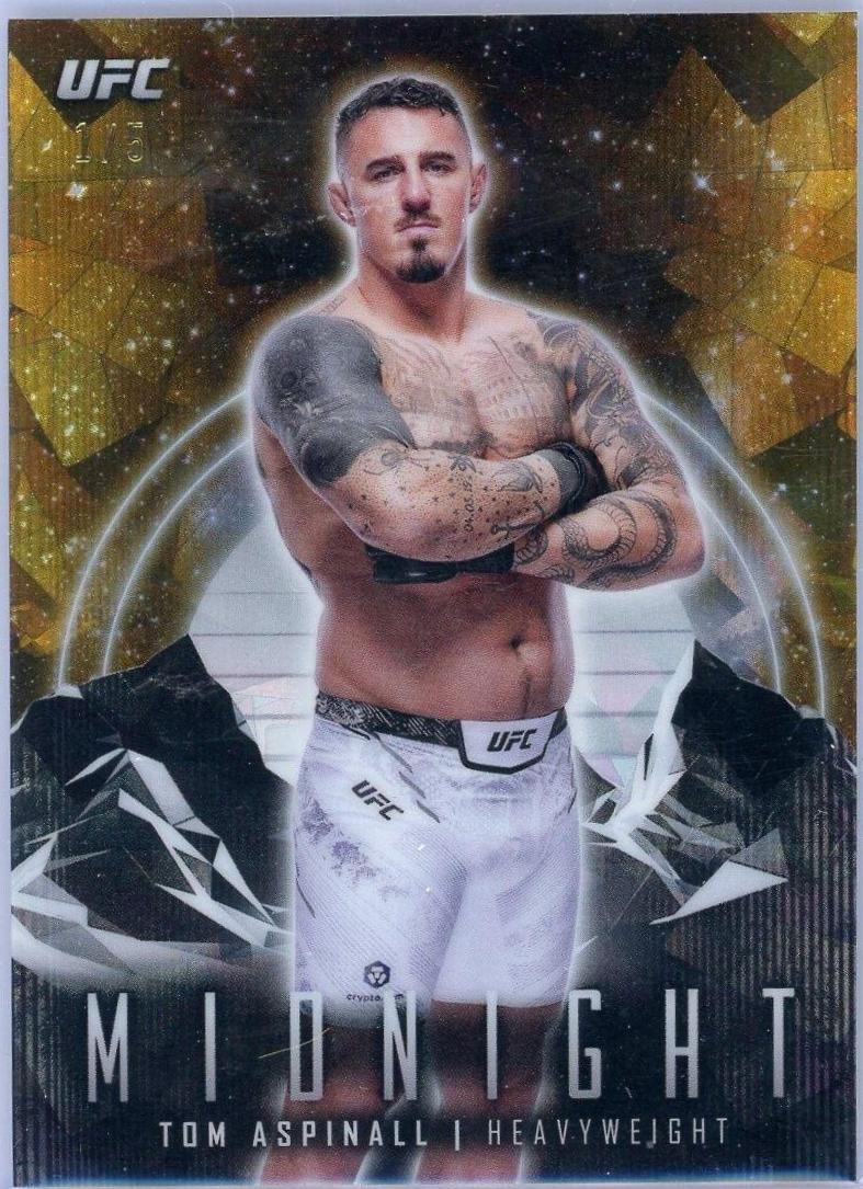 Tom Aspinall 2024 Topps Midnight UFC Base #34 Daybreak