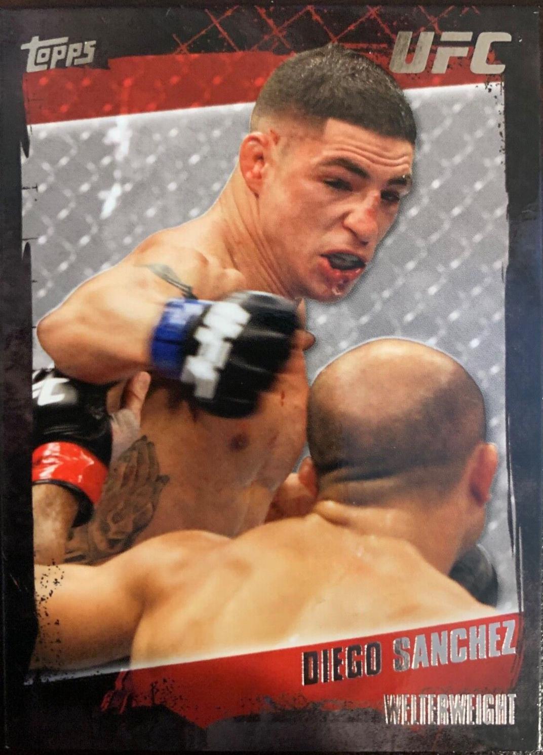 Diego Sanchez 2010 Topps UFC Base #83 Silver