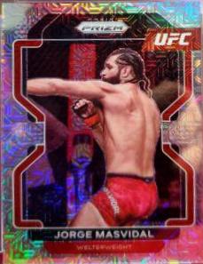 Jorge Masvidal 2022 Panini Prizm UFC Base #116 Mojo
