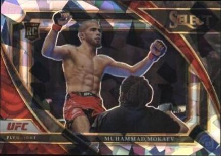 Muhammad Mokaev 2023 Panini Select UFC Mezzanine #381 Cracked Ice