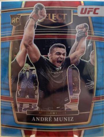 Andre Muniz 2022 Panini Select UFC Concourse #34 Light Blue