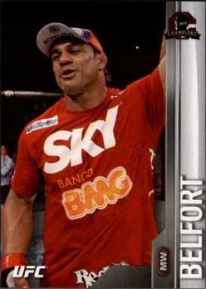 Vitor Belfort 2015 Topps UFC Champions Base #24 Silver