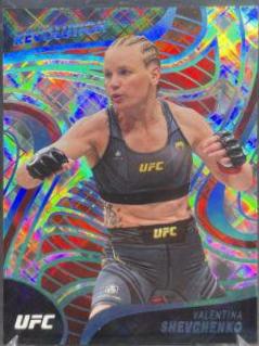 Valentina Shevchenko 2023 Panini Chronicles UFC Revolution #17 Cosmic
