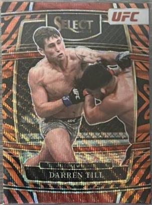 Darren Till 2022 Panini Select UFC Concourse #28 Tiger