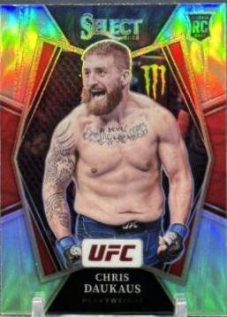 Chris Daukaus 2022 Panini Select UFC Premier Level #175 Black