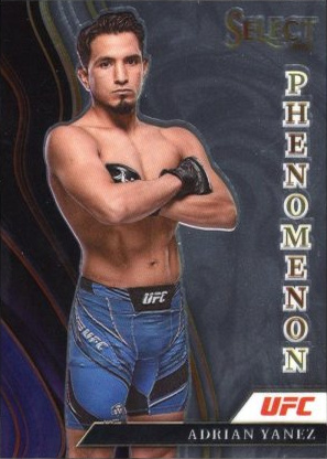 Adrian Yanez 2022 Panini Select UFC Phenomenon #2 Black