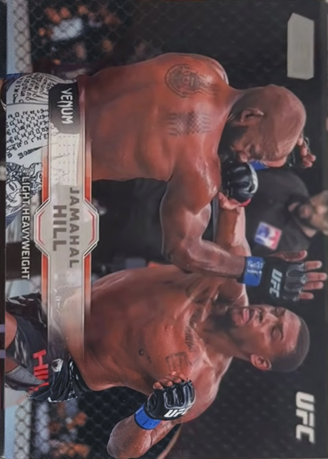 Jamahal Hill 2026 Topps Stadium Club UFC Base #122 Members Only