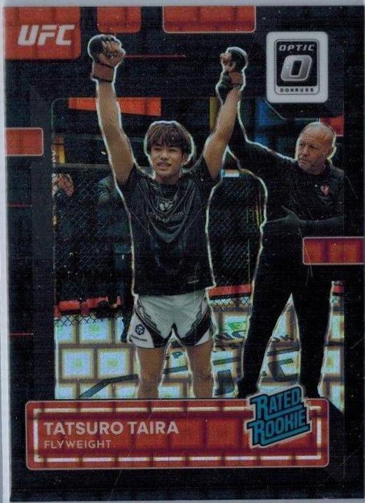 Tatsuro Taira 2023 Panini Donruss Optic UFC Base #135 Black Pandora