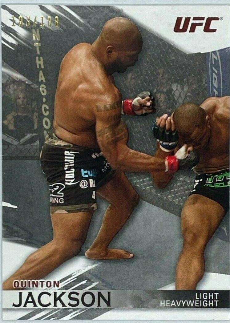 Quinton Jackson 2010 Topps UFC Knockout Base #25 Silver