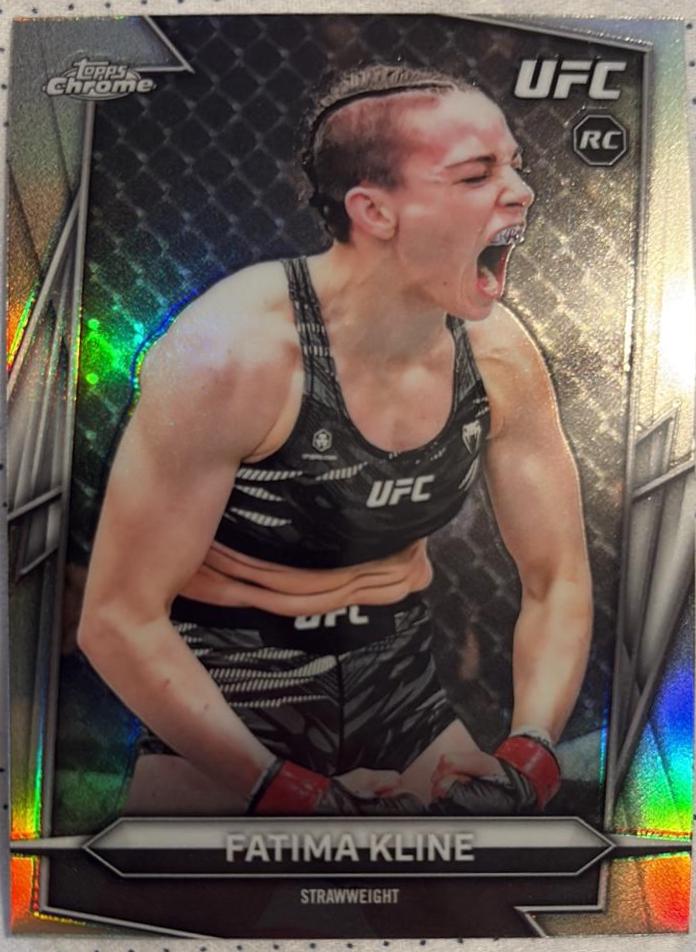 Fatima Kline 2026 Topps Stadium Club UFC Base #139 Gold