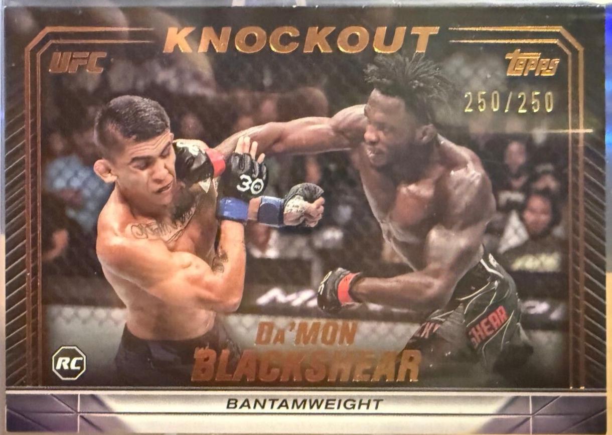Da'Mon Blackshear 2024 Topps Knockout UFC Base #27 Bronze