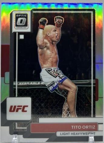 Tito Ortiz 2023 Panini Donruss Optic UFC Base #80 Holo