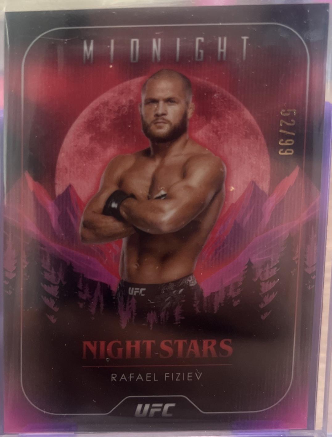 Rafael Fiziev 2024 Topps Midnight UFC Night Stars #NS-12 Twilight